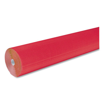 Pacon® Corobuff Corrugated Paper Roll, 48" X 25 Ft, Flame Red freeshipping - TVN Wholesale